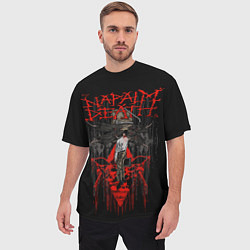 Футболка оверсайз мужская Napalm Death, цвет: 3D-принт — фото 2