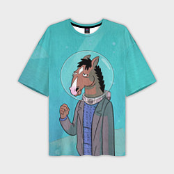 Футболка оверсайз мужская BoJack, цвет: 3D-принт