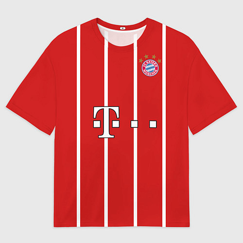 Мужская футболка оверсайз James 17-18 / 3D-принт – фото 1