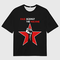 Мужская футболка оверсайз Rage Against the Machine - star