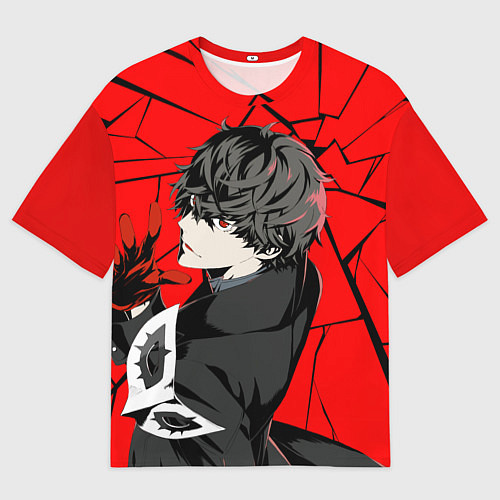Мужская футболка оверсайз Persona 5 / 3D-принт – фото 1