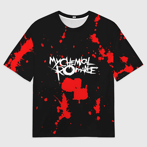 Мужская футболка оверсайз My Chemical Romance / 3D-принт – фото 1