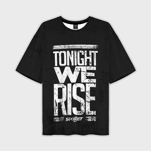 Мужская футболка оверсайз Skillet: We Rise / 3D-принт – фото 1