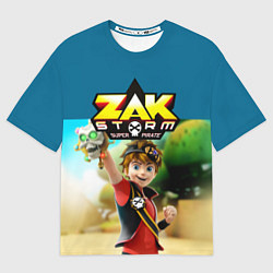 Футболка оверсайз мужская Zak Storm, цвет: 3D-принт
