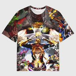 Мужская футболка оверсайз My Hero Academia