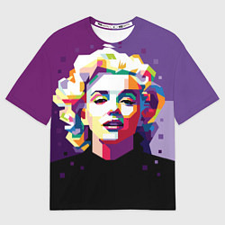 Мужская футболка оверсайз Marilyn Monroe