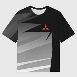 Мужская футболка оверсайз MITSUBISHI SPORT