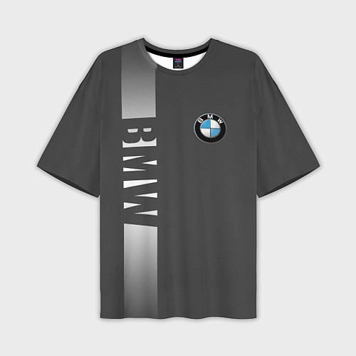 Мужская футболка оверсайз BMW SPORT / 3D-принт – фото 1