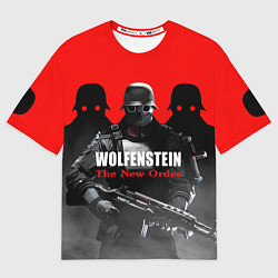 Футболка оверсайз мужская Wolfenstein: The New Order, цвет: 3D-принт
