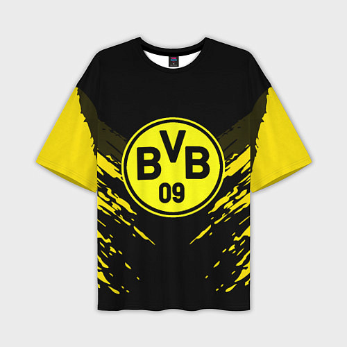 Мужская футболка оверсайз Borussia FC: Sport Fashion / 3D-принт – фото 1