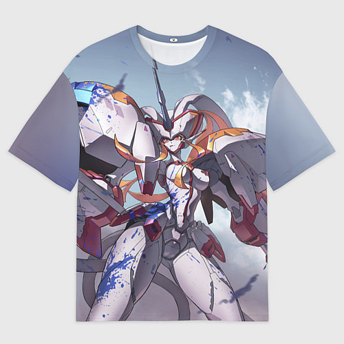 Мужская футболка оверсайз Zero Two / 3D-принт – фото 1