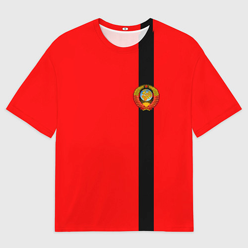 Мужская футболка оверсайз Советский Союз / 3D-принт – фото 1