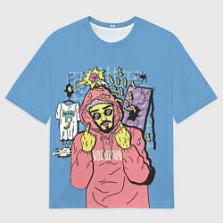 Футболка оверсайз мужская Mnogoznaal, цвет: 3D-принт