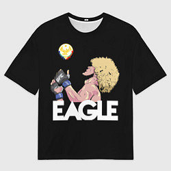Мужская футболка оверсайз Eagle Khabib