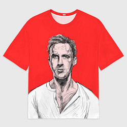 Мужская футболка оверсайз Райан Гослинг