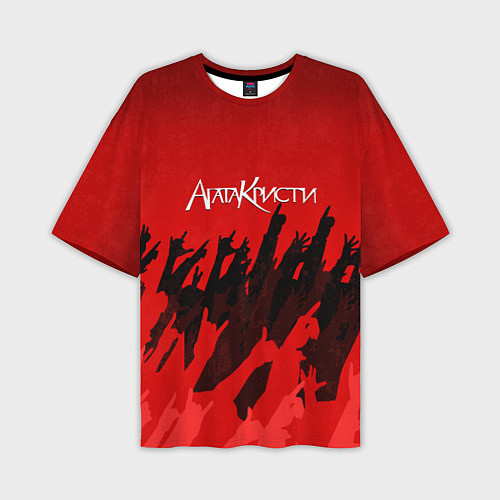 Мужская футболка оверсайз Агата Кристи: Высший рок / 3D-принт – фото 1