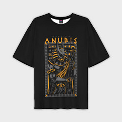 Мужская футболка оверсайз Anubis