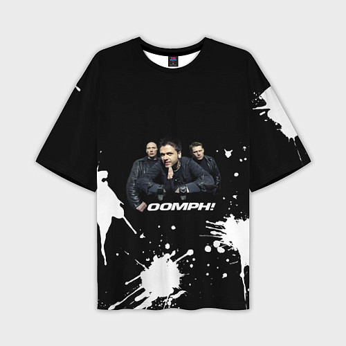 Мужская футболка оверсайз Группа OOMPH! / 3D-принт – фото 1