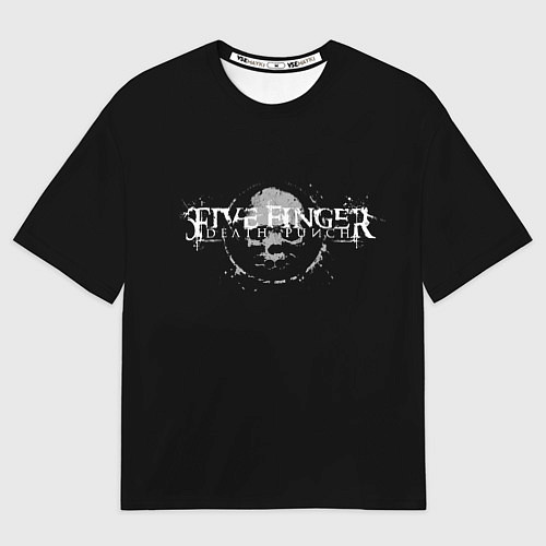Мужская футболка оверсайз Five Finger: Death Punch / 3D-принт – фото 1