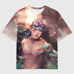 Футболка оверсайз мужская Monsta X: Wonho, цвет: 3D-принт