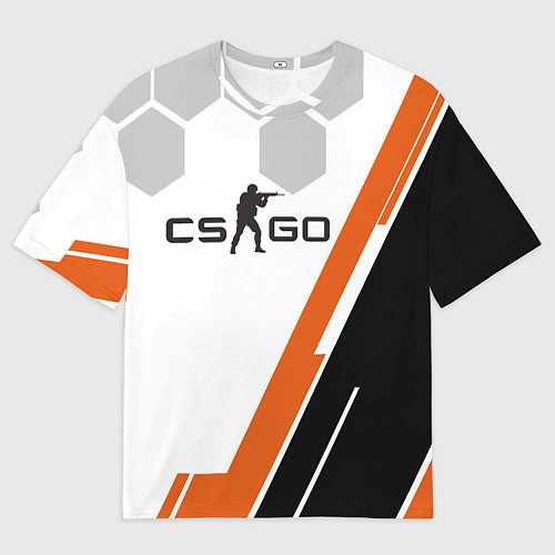 Мужская футболка оверсайз CS:GO Sport Series / 3D-принт – фото 1