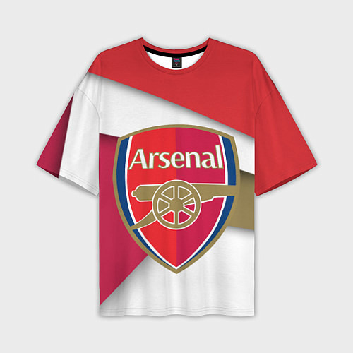 Мужская футболка оверсайз FC Arsenal / 3D-принт – фото 1