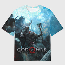 Мужская футболка оверсайз God of War: Dynasty