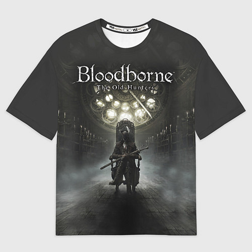 Мужская футболка оверсайз Bloodborne: Shrine / 3D-принт – фото 1