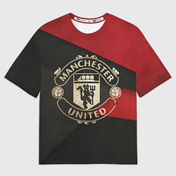 Мужская футболка оверсайз FC Man United: Old Style