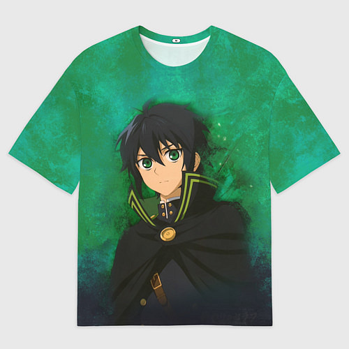 Мужская футболка оверсайз Yuichiro Hyakuya / 3D-принт – фото 1