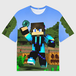 Футболка оверсайз мужская Бросок Жемчуга Края, цвет: 3D-принт