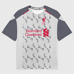 Футболка оверсайз мужская FC Liverpool: Salah Alt 18/19, цвет: 3D-принт