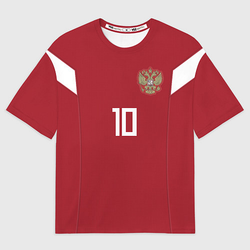 Мужская футболка оверсайз Smolov Home WC 2018 / 3D-принт – фото 1