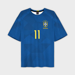 Футболка оверсайз мужская Coutinho Away WC 2018, цвет: 3D-принт