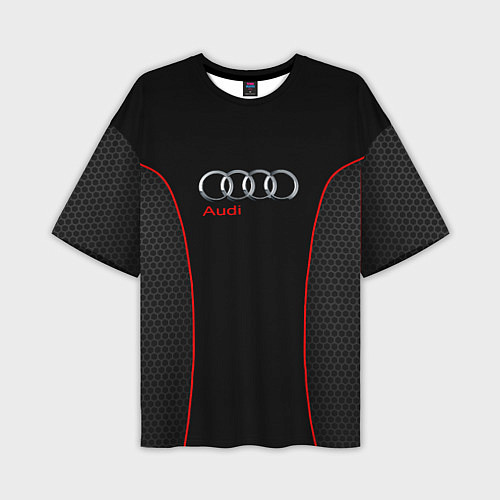 Мужская футболка оверсайз Audi Style / 3D-принт – фото 1