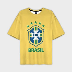 Мужская футболка оверсайз Brazil Team