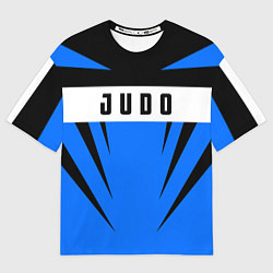 Мужская футболка оверсайз Judo Fighter