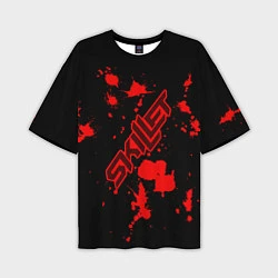Мужская футболка оверсайз Skillet: Blood Style