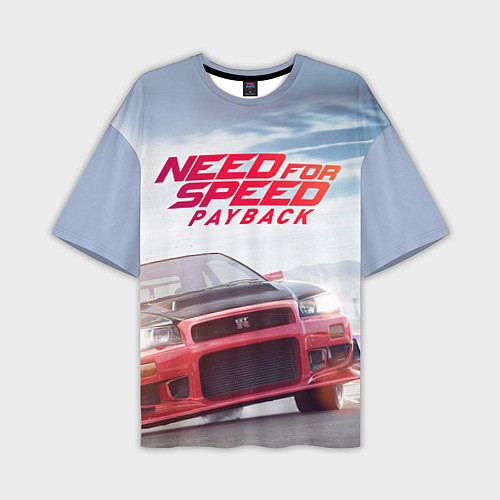 Мужская футболка оверсайз Need for Speed: Payback / 3D-принт – фото 1