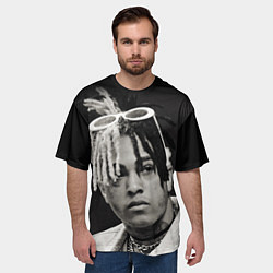 Футболка оверсайз мужская XXXTentacion, цвет: 3D-принт — фото 2