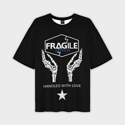 Футболка оверсайз мужская Death Stranding: Fragile Express, цвет: 3D-принт