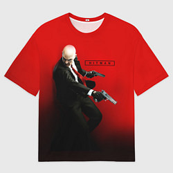 Футболка оверсайз мужская Hitman: Red Agent, цвет: 3D-принт