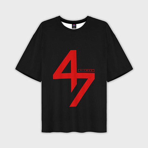 Мужская футболка оверсайз Hitman: Agent 47 / 3D-принт – фото 1