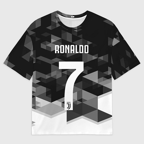 Мужская футболка оверсайз CRonaldo 7 / 3D-принт – фото 1