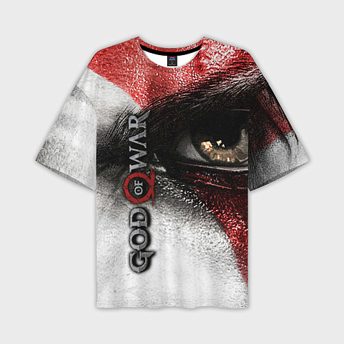 Мужская футболка оверсайз God of War: Kratos / 3D-принт – фото 1