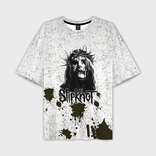 Мужская футболка оверсайз Slipknot Demon / 3D-принт – фото 1