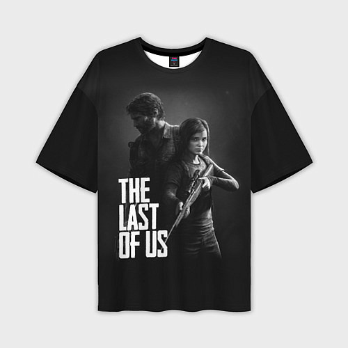 Мужская футболка оверсайз The Last of Us: Black Style / 3D-принт – фото 1
