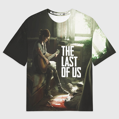 Мужская футболка оверсайз The Last of Us: Guitar Music / 3D-принт – фото 1