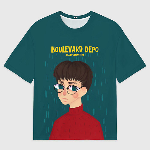 Мужская футболка оверсайз Boulevard Depo / 3D-принт – фото 1