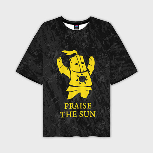 Мужская футболка оверсайз Praise The Sun / 3D-принт – фото 1